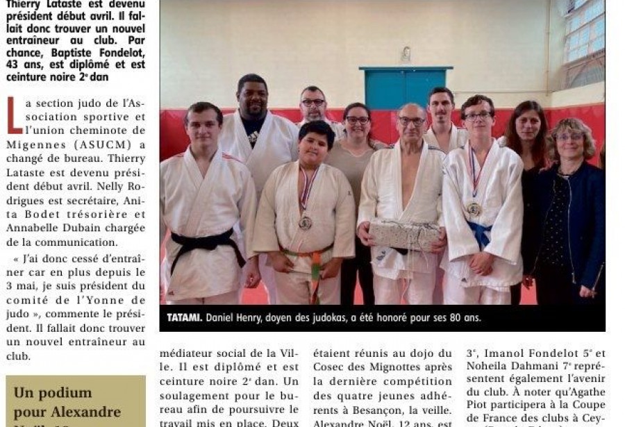 Article de l'Yonne républicaine